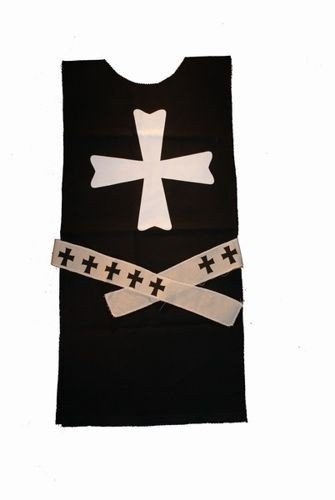 Rycerz ciężkozbrojny Joannita (duży) - psi pysk, miecz 64