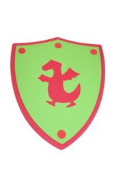 Tarcza piankowa zielona (smok)