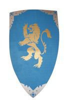 złoty lew niebieska ozdobna