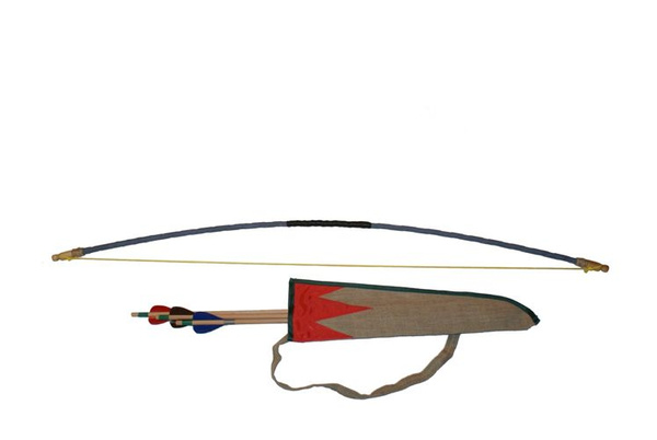 Łuk kompozytowy 105cm, kołczan + 3 strzały