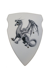 Tarcza drewniana mała - różne wzory