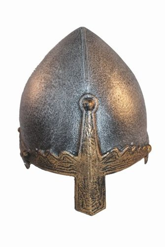 Rycerz polski orzeł piastowski szary mały - nosal, miecz 50 cm