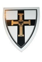 Tarcza mała z rączką - krzyżacka