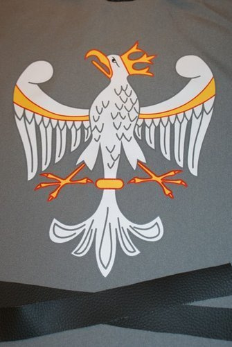 Strój rycerz orzeł smok tunika, tarcza i miecz 50 z pochwą