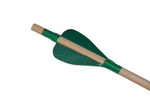 Strzała drewniana do łuku (60cm) - zielona
