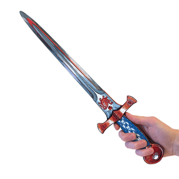 Miecz piankowy rycerski smok czerwony 53,5 cm Liontouch