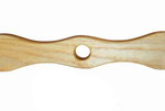 Łuk drewniany z otworem 93cm + kołczan + 3 strzały