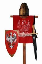 Rycerz polski orzeł czerwony (duży) - garnczkowy