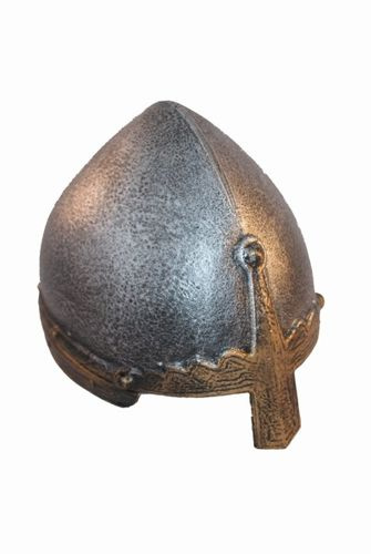 Rycerz polski orzeł piastowski szary mały - nosal, miecz 50 cm
