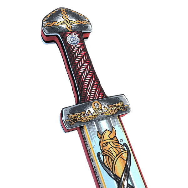 Miecz piankowy wiking czerwony 54cm Liontouch