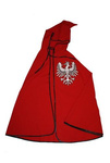Rycerz ciężkozbrojny polski orzeł czerwony (średni b) - psi pysk, miecz 57cm