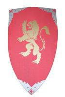 złoty lew czerwona ozdobna