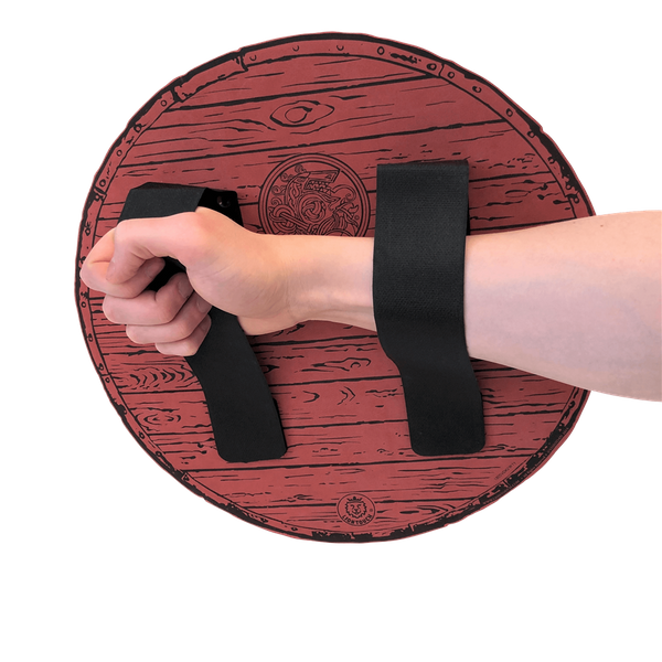 Zestaw wikinga miecz tarcza i topór Liontouch