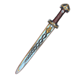 Miecz piankowy wiking czerwony 54cm Liontouch