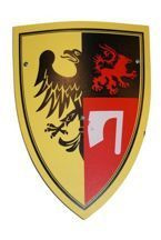 Tarcza duża z rączką - różne wzory