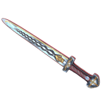 Miecz piankowy wiking czerwony 54cm Liontouch