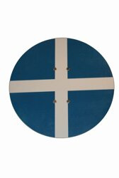 Tarcza drewniana okrągła wiking mała - różne kolory