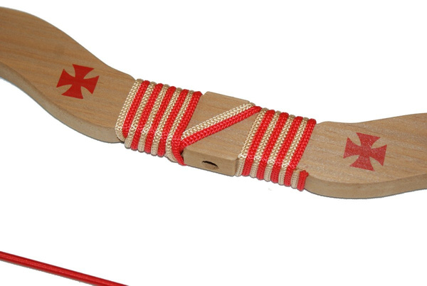 Łuk drewniany mini 60cm bezpieczny + 2 strzalki