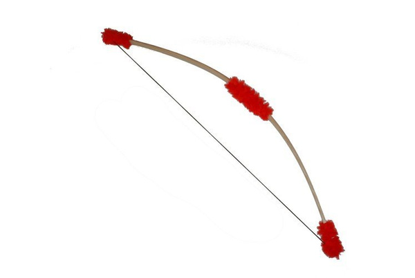 Łuk drewniany futerko 100cm + kołczan tuba + 3 strzały (różne kolory)