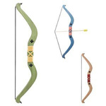 Łuk drewniany mini 45cm bezpieczny + 2 strzalki