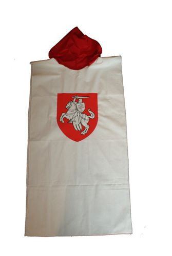 Rycerz herbu Pogoń - tunika z kapturem dla dorosłych