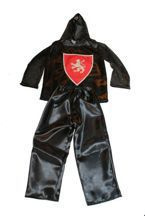 Strój Rycerz czarny z lwem