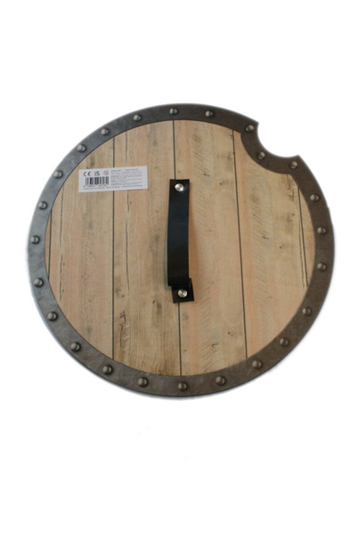 Tarcza rycerska z krzyżem okrągła 30cm