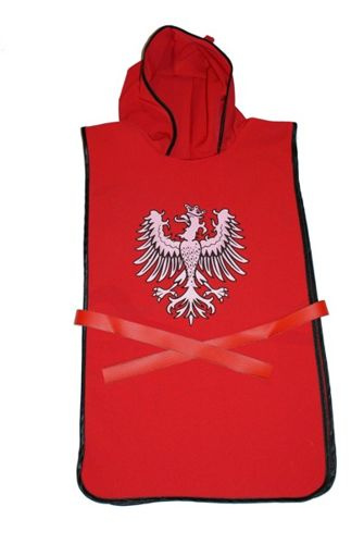 Rycerz ciężkozbrojny polski orzeł czerwony (średni b) - psi pysk, miecz 57cm
