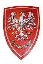 Tarcza duża z rączką orzeł - różne wzory