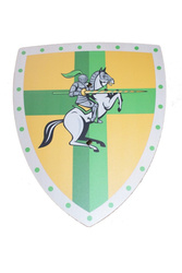 Tarcza płaska średnia z paskiem 33x27,5 - różne wzory