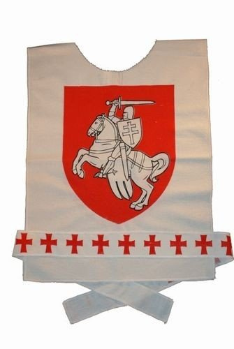 Rycerz ciężkozbrojny herbu Pogoń (duży) - psi pysk, miecz 64
