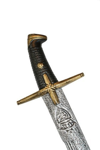 Zestaw rycerz / husarz: tarcza i szabla 63 cm
