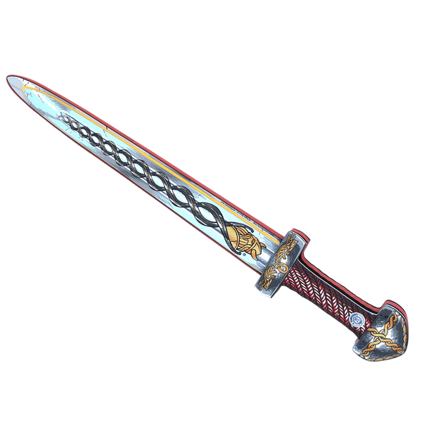 Miecz piankowy wiking czerwony 54cm Liontouch