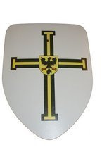 Tarcza średnia z rączką krzyżacka - różne wzory