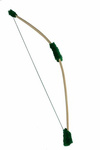 Łuk drewniany futerko 100cm + kołczan tuba + 3 strzały (różne kolory)