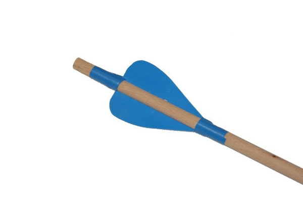 Zestaw łuczniczy extra (różne kolory): łuk ok 115cm + kołczan + 3 strzały